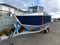 Bateau en aluminium offshore à peinture antidérapante à petit bruit