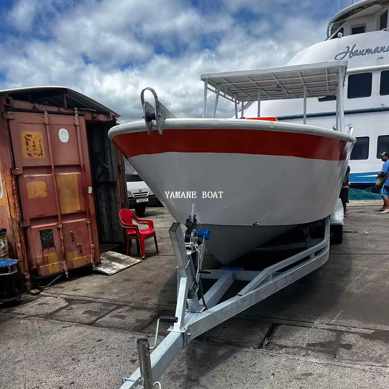 Bateau à vitesse rapide commercial en aluminium de 9,7 m