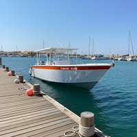 Yacht à grande vitesse de bateau de pêche de chapiteau en aluminium de 32 pieds 9,7 m