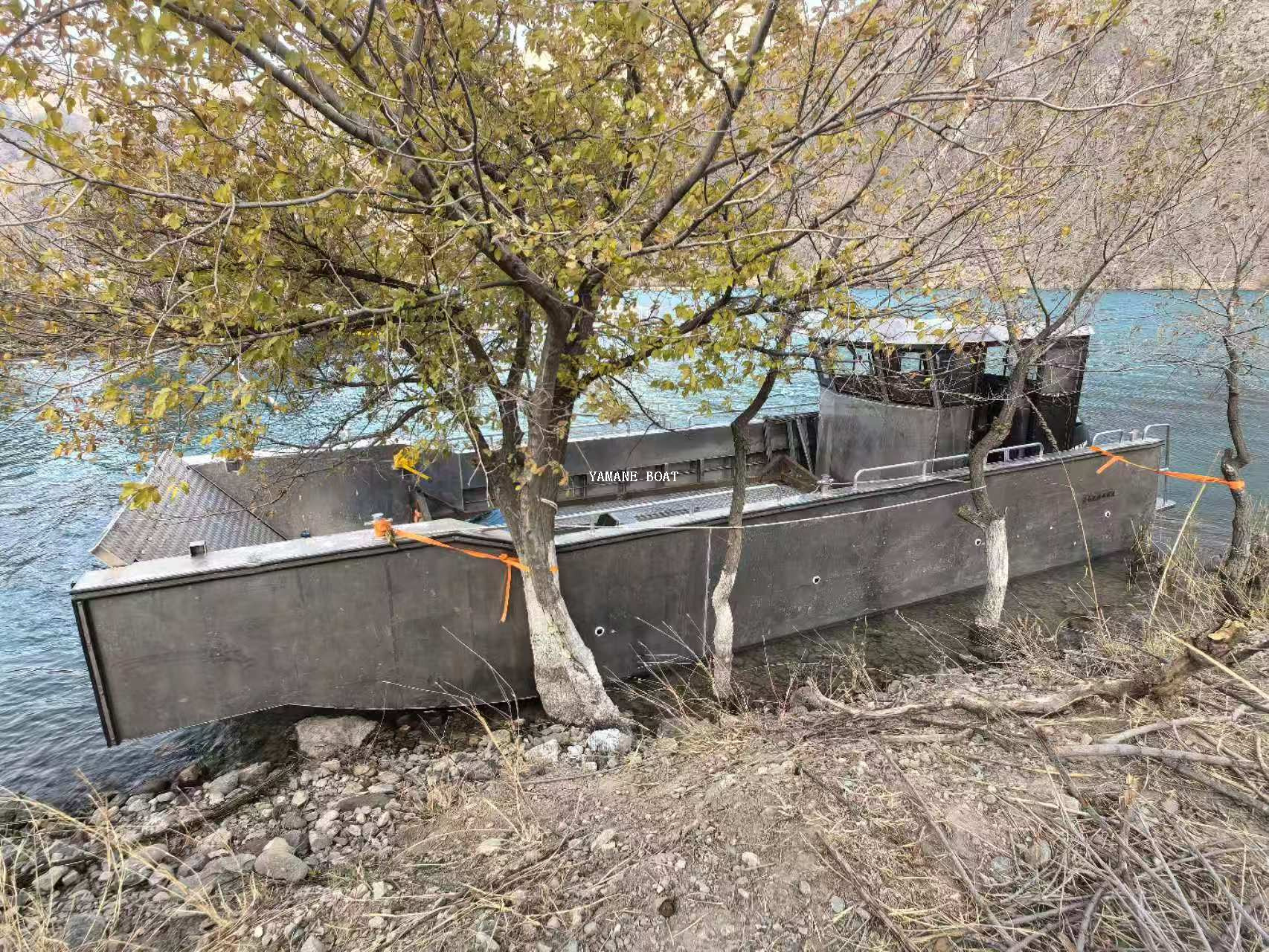 Péniche de débarquement moyenne en aluminium marin